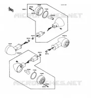 CLIGNOTANT pour Kawasaki VN-15 1989