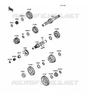 TRANSMISSION pour Kawasaki VN-15 1989