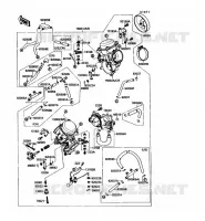 CARBURATEUR pour Kawasaki VN-15SE 1989