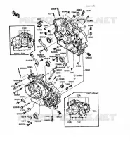 CARTER MOTEUR(S) pour Kawasaki VN-15SE 1989
