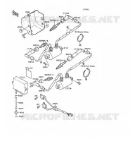 BOBINE D'ALLUMAGE pour Kawasaki VN-15SE 1989