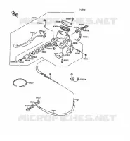 EMBRAYAGE MAITRE CYLINDRE pour Kawasaki VN-15SE 1990