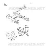 BRAS OSCILLANT pour Kawasaki VN-15SE 1991