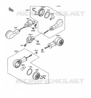 CLIGNOTANT pour Kawasaki VN-15SE 1991