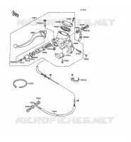 EMBRAYAGE MAITRE CYLINDRE pour Kawasaki VN-15SE 1991
