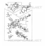 PIGNON CONIQUE AVANT pour Kawasaki VN-15SE 1991