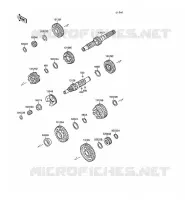 TRANSMISSION pour Kawasaki VN-15SE 1991