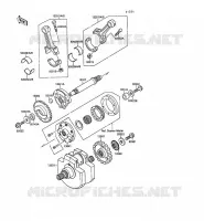 VILEBREQUIN pour Kawasaki VN-15SE 1991