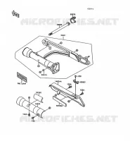 BRAS OSCILLANT pour Kawasaki VN-15 1997
