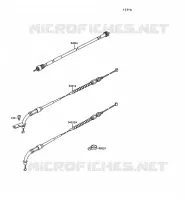 CABLES pour Kawasaki VN-15 1997