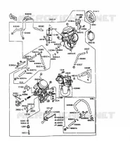 CARBURATEUR pour Kawasaki VN-15 1997