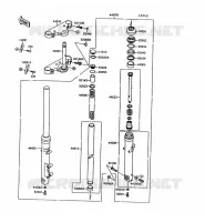 FOURCHE pour Kawasaki VN-15 1997