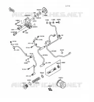 POMPE A HUILE/FILTRE &Agrave; HUILE pour Kawasaki VN-15 1997