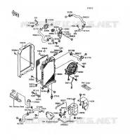 RADIATEUR pour Kawasaki VN-15 1997