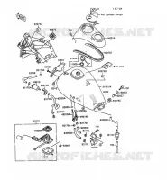 RESERVOIR CARBURANT pour Kawasaki VN-15 1997