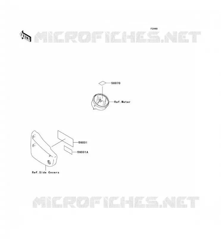 LABEL Kawasaki MOTOS 1500 1998 VN1500 CLASSIC  VN1500-F1