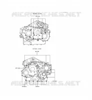 BOULON CARTER MOTEUR pour Kawasaki VN1500 CLASSIC TOURER 1998