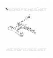 BRAS OSCILLANT pour Kawasaki VN1500 CLASSIC TOURER 1998