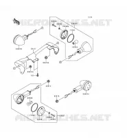 CLIGNOTANTS pour Kawasaki VN1500 CLASSIC TOURER 1998