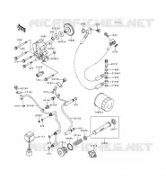 POMPE A HUILE pour Kawasaki VN1500 CLASSIC TOURER 1998