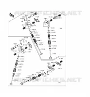 SOUPAPE pour Kawasaki VN1500 CLASSIC TOURER 1998