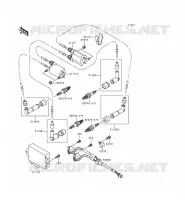 SYSTEME D&acute;ALLUMAGE pour Kawasaki VN1500 CLASSIC TOURER 1998
