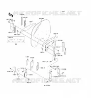CARENAGE pour Kawasaki VN1500 CLASSIC TOURER 1999