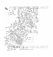 CARTER MOTEUR(S) pour Kawasaki VN1500 CLASSIC TOURER 1999