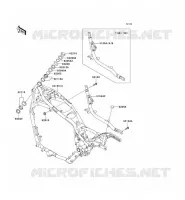 CH&Acirc;SSIS pour Kawasaki VN1500 CLASSIC TOURER 1999