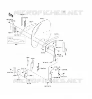 CARENAGE pour Kawasaki VN1500 CLASSIC TOURER 1999