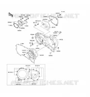 CARTER MOTEUR DROIT(S) pour Kawasaki VN1500 CLASSIC TOURER 1999
