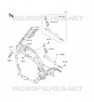 CH&Acirc;SSIS pour Kawasaki VN1500 CLASSIC TOURER 1999