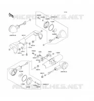 CLIGNOTANTS pour Kawasaki VN1500 CLASSIC TOURER 1999