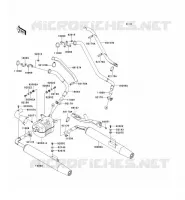 &Eacute;CHAPPEMENT pour Kawasaki VN1500 CLASSIC TOURER 1999
