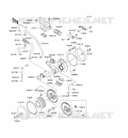 FILTRE A AIR pour Kawasaki VN1500 CLASSIC TOURER 1999