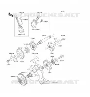 VILEBREQUIN pour Kawasaki VN1500 CLASSIC TOURER 1999