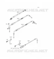 CABLES pour Kawasaki VN1500 CLASSIC TOURER 1999