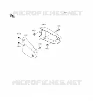 CACHE LAT&Eacute;RAL pour Kawasaki VN1500 CLASSIC TOURER 1999