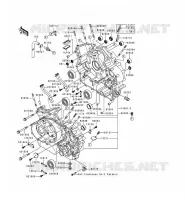 CARTER MOTEUR(S) pour Kawasaki VN1500 CLASSIC TOURER 1999