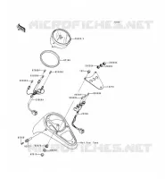 COMPTEURS pour Kawasaki VN1500 CLASSIC TOURER 1999