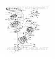 CULASSE pour Kawasaki VN1500 CLASSIC TOURER 1999