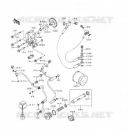 POMPE A HUILE pour Kawasaki VN1500 CLASSIC TOURER 1999