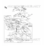 SACOCHES pour Kawasaki VN1500 CLASSIC TOURER 1999