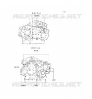 BOULON CARTER MOTEUR pour Kawasaki VN1500 CLASSIC TOURER 2001