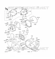 CARTER MOTEUR GAUCHE pour Kawasaki VN1500 CLASSIC TOURER 2001