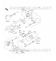 CLIGNOTANTS pour Kawasaki VN1500 CLASSIC TOURER 2001