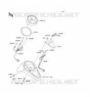 COMPTEURS pour Kawasaki VN1500 CLASSIC TOURER 2001