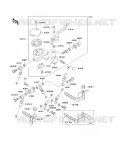 MAITRE CYLINDRE AV pour Kawasaki VN1500 CLASSIC TOURER 2001
