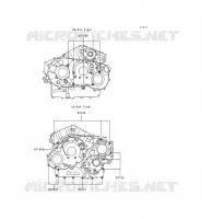 BOULON CARTER MOTEUR pour Kawasaki VN1500 CLASSIC TOURER 1998