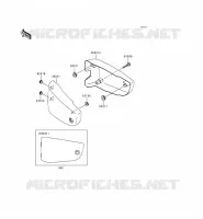 CACHE LAT&Eacute;RAL pour Kawasaki VN1500 CLASSIC TOURER 1998